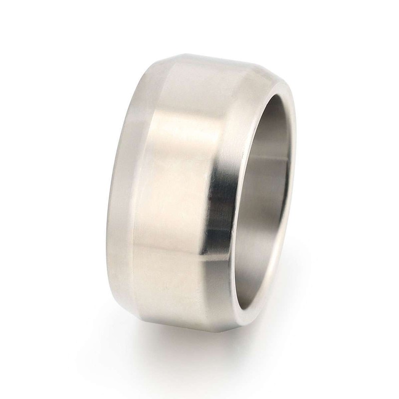 Male Heavy Duty Stainless Steel Metal Silver Cock Ring Penis Enhancer Band US gallery