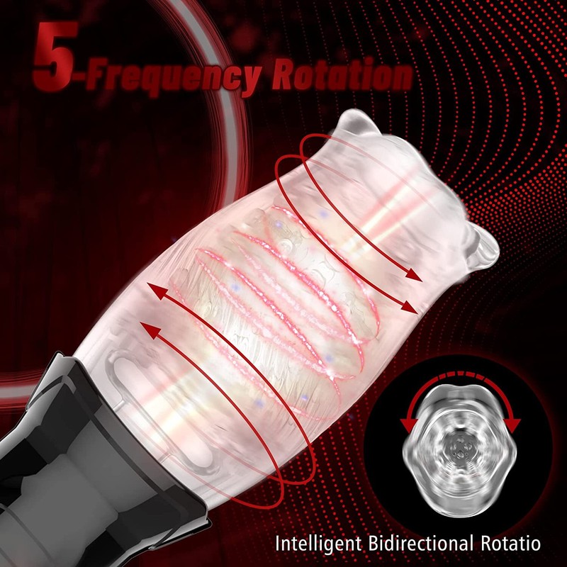 Automatic HandsFree Male Masturbaters Telescopic Cup Stroker Sex Toys For Men US gallery