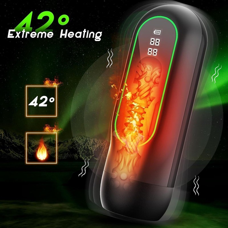 Male Masturbaters Automatic HandsFree Sucking Cup Thrusting Stroker Men Sex Toy gallery