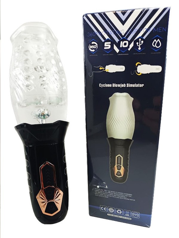 Male Cyclone Blowjob Simulator Oral Sex Masturbator THE MALE STROKER
