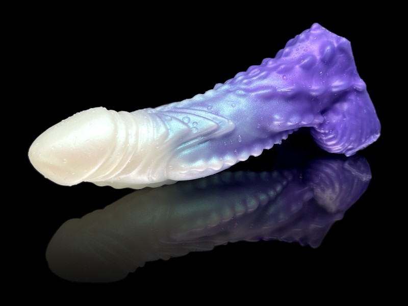 Platinum Silicone Demon Cock Realistic Huge Penis Adult Fantasy Dildo made USA gallery