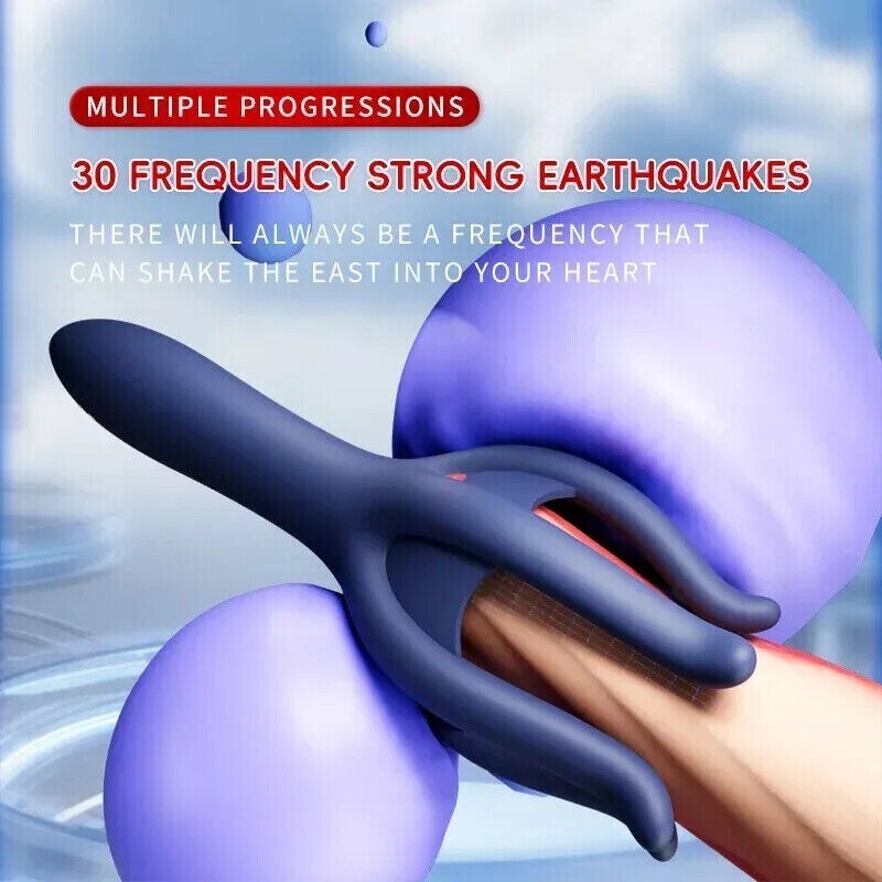 10 Speeds Male Masturbator Cup Penis Urethral Massager Vibrator Stroker for-Men