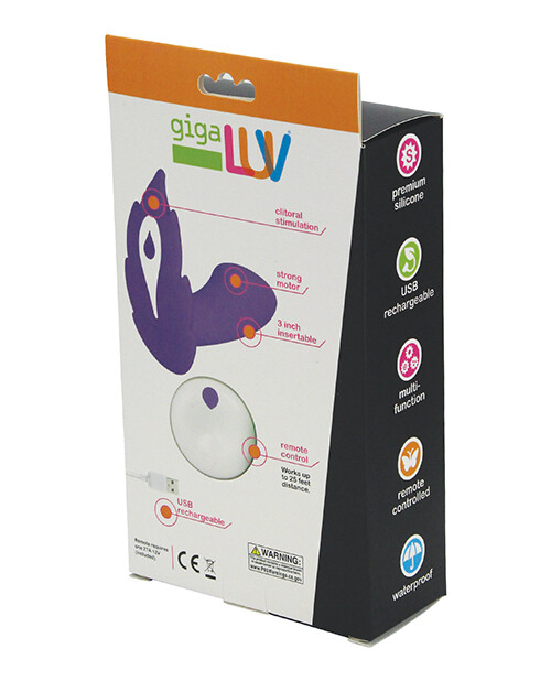 Gigaluv Deep Secret Remote Control Purple gallery