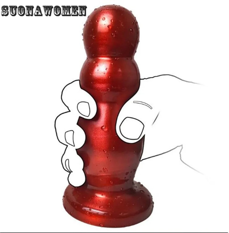 9cm Anal Beads Balls Plug Flexible Dildo Anal Dilatador Prostate Adults Sex Toys gallery