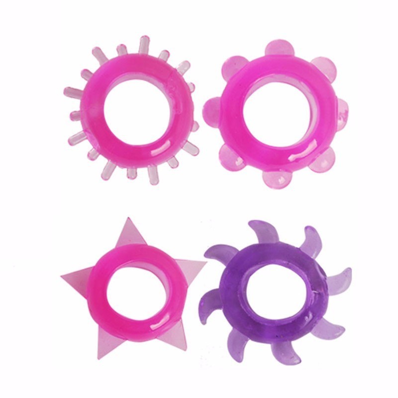 Cock Ring Assortment ~ 5 Pieces gallery