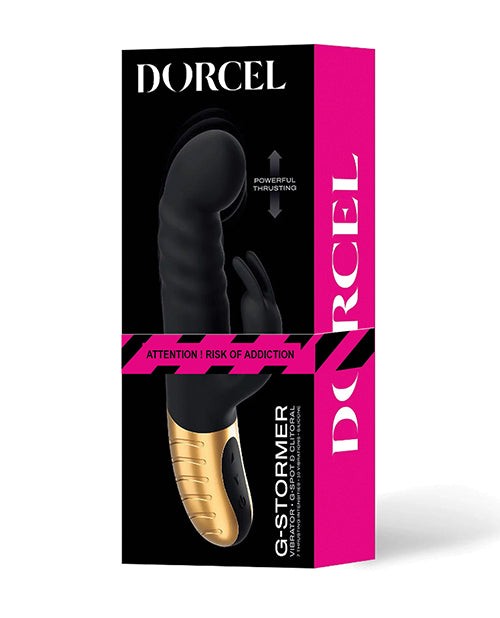 Dorcel G-Stormer Thrusting G Spot Rabbit – Black/Gold