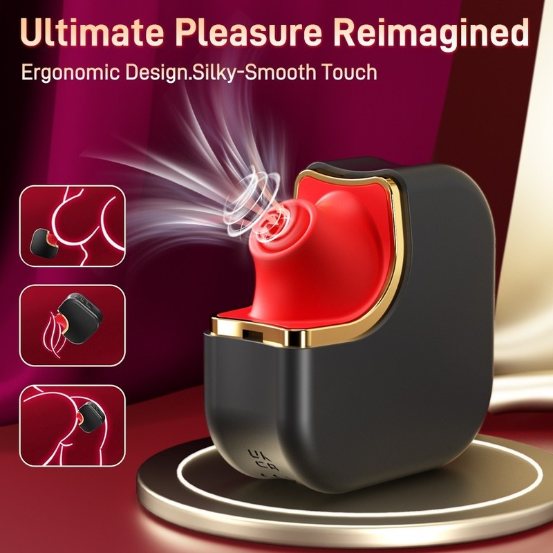 Pocket Air Pulse Stimulator Discreet Travel Massager 7 Modes for Women gallery