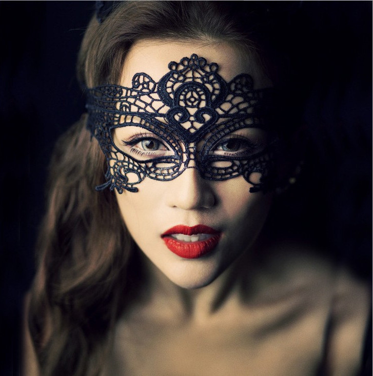Eye Mask Sexy Black Lace Venetian Masquerade Ball Party Fancy Dress Costume