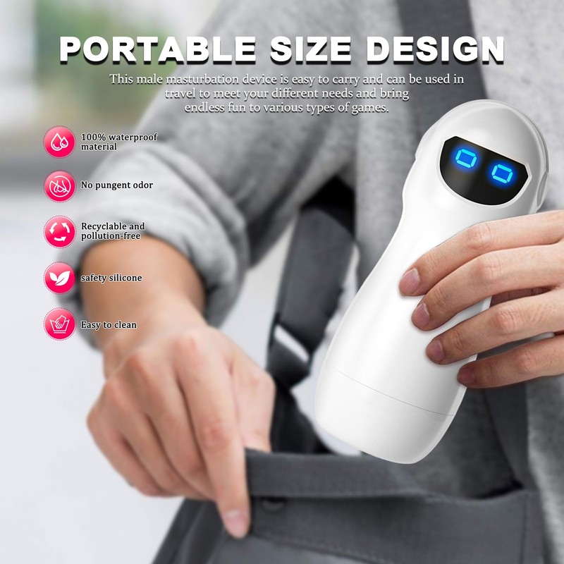 Male Masturbator Cup Automatic Sucker Penis Vibrator Masterbater Men Handsfree gallery