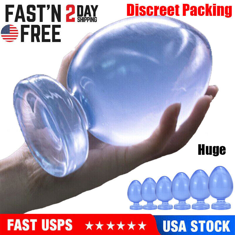 Big Extra Large Silicone-Anal Butt Plug Huge Dildo G-spot for Men-Women-Sex-Toy gallery