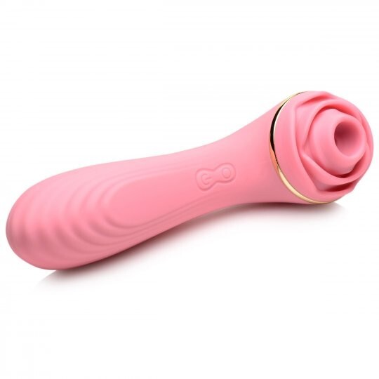 Passion Petals Silicone Suction Rose Vibrator