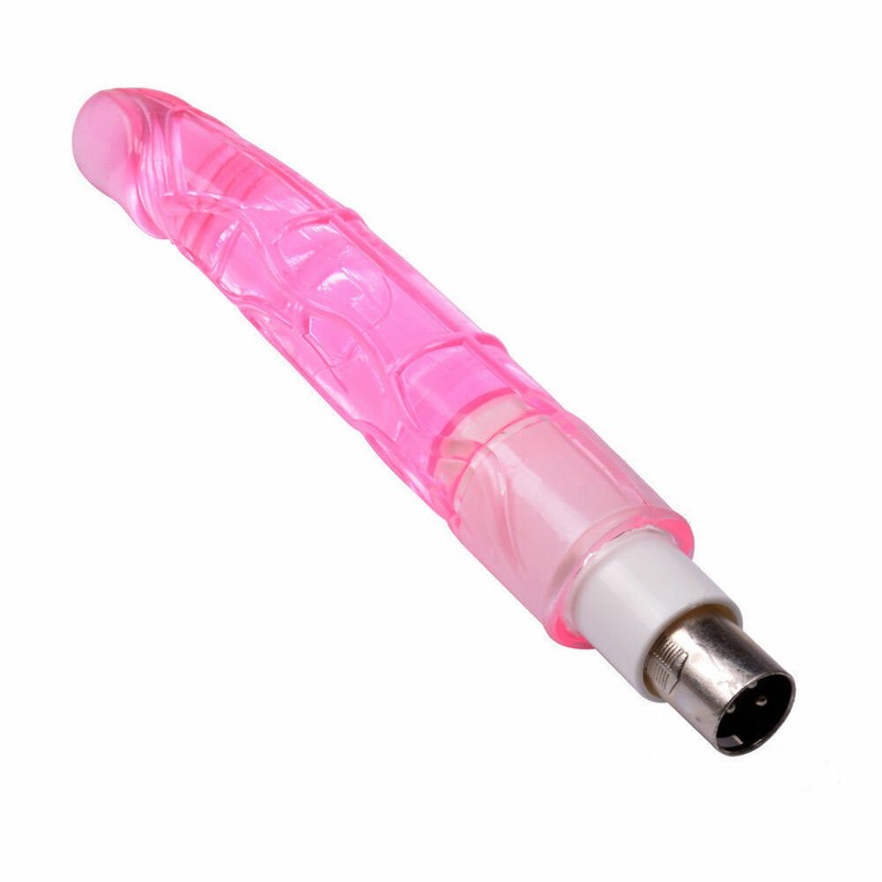 NEW SEX MACHINE PINK Jelly DILDO Penis Attachment for AUTOMATIC MASTURBATOR US*