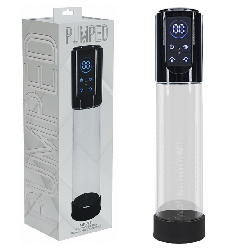 Automatic Waterproof Penis Vacuum Pump Hands-free Pumping Enhancer Enlarger