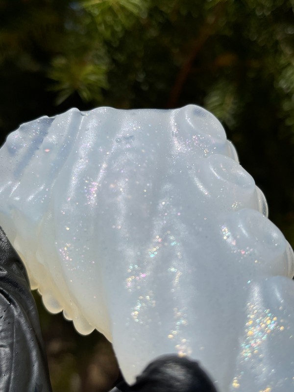 Sparkling penis Silicone Tentacle 7"Dildo Adult Sex Toys Women G-spot Stimulator gallery