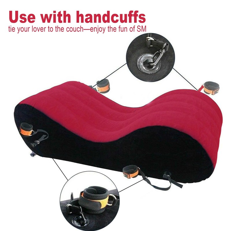 Toughage Magic Assist Sex Posture Cushion For Deeper Position Chair Sofa Bed US gallery