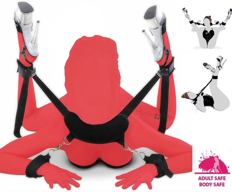 Bed Bondage Kit Hand Ankle Cuffs Restraint Straps Set Sex Play BDSM for Couples gallery