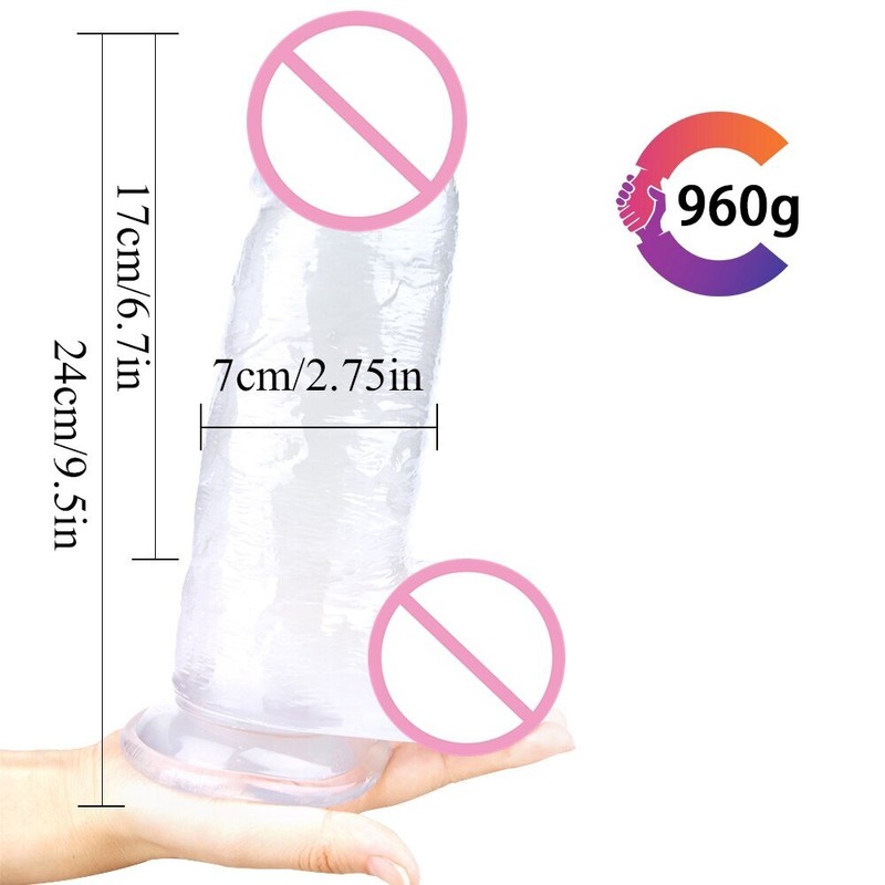 Realistic Dildo Super Large Simulation Penis Suction Cup Vagina Massage Sex Toys