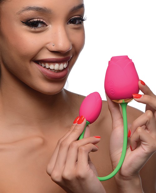 Inmi Bloomgasm 5X Suction Rose Duet - Pink gallery