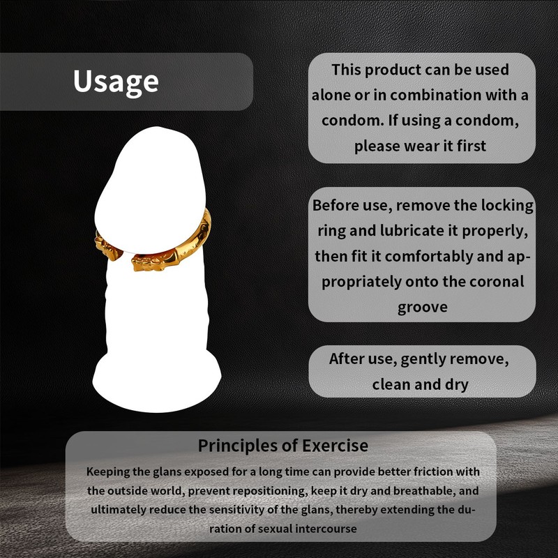 Male Stainless Steel Metal Silver Cock Rings Penis Enhancer Glans Rings Sex Toys gallery