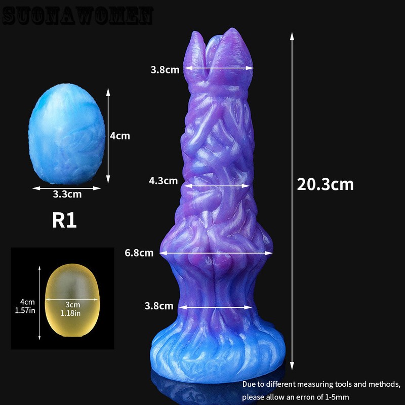 Pandora II Ovipositor Inflatable Dildo Lay Eggs Silicone Anal Sex Toy Stimulator gallery
