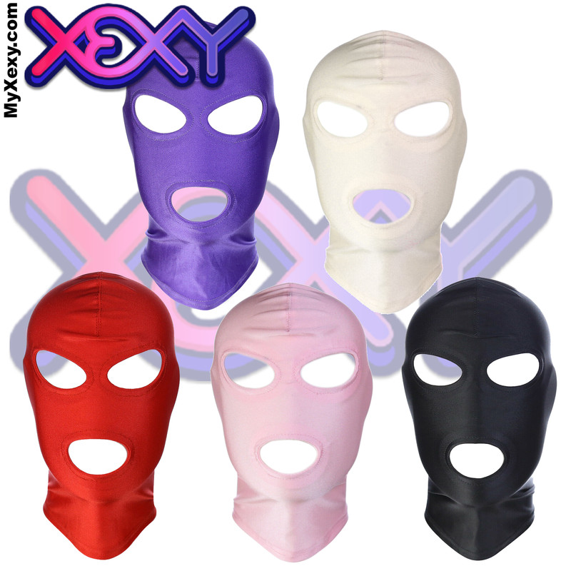 Faceless 3 Hole • Mouth & Eye Hole Full Face Mask Balaclava XEXY ADULT SEX TOYS" gallery