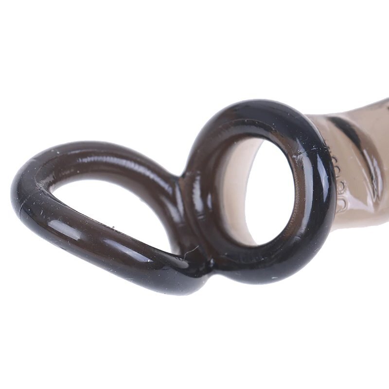 Male Foreskin Glans Cock Ring Penis Extension Sleeve Enhancer Delay Sex Toys gallery