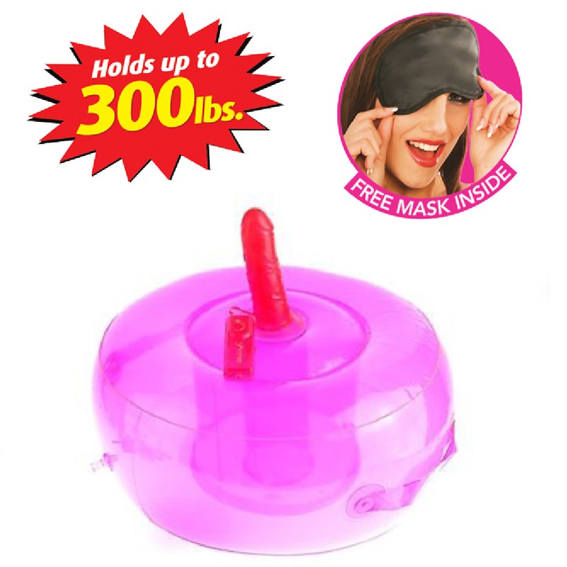 Fetish Fantasy Inflatable Pink Hot Seat, Adult Couple Kinky Foreplay Sex Toy New