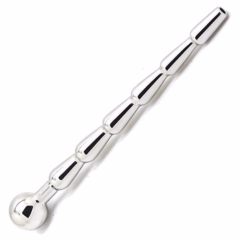 TX6 Urethral Sound Plug, Surgical Steel 5-1/2" Hollow Male Urethral Sounding gallery