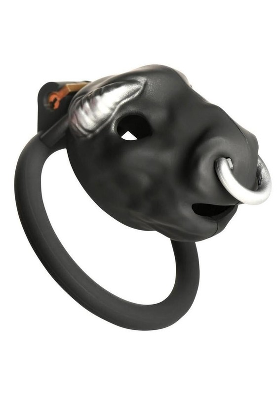 Master Series Bull Chastity Cage - Black gallery