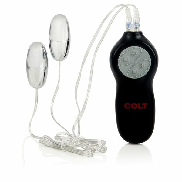 Colt Turbo Powered Double Bullet Vibe Vibrator Lover Couple Foreplay Sex Toy