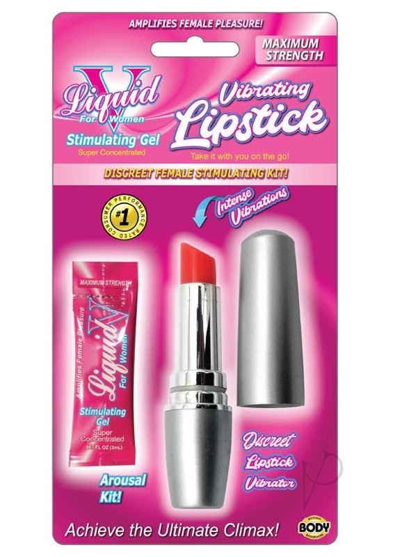 Liquid V Lipstick Kit – Pink