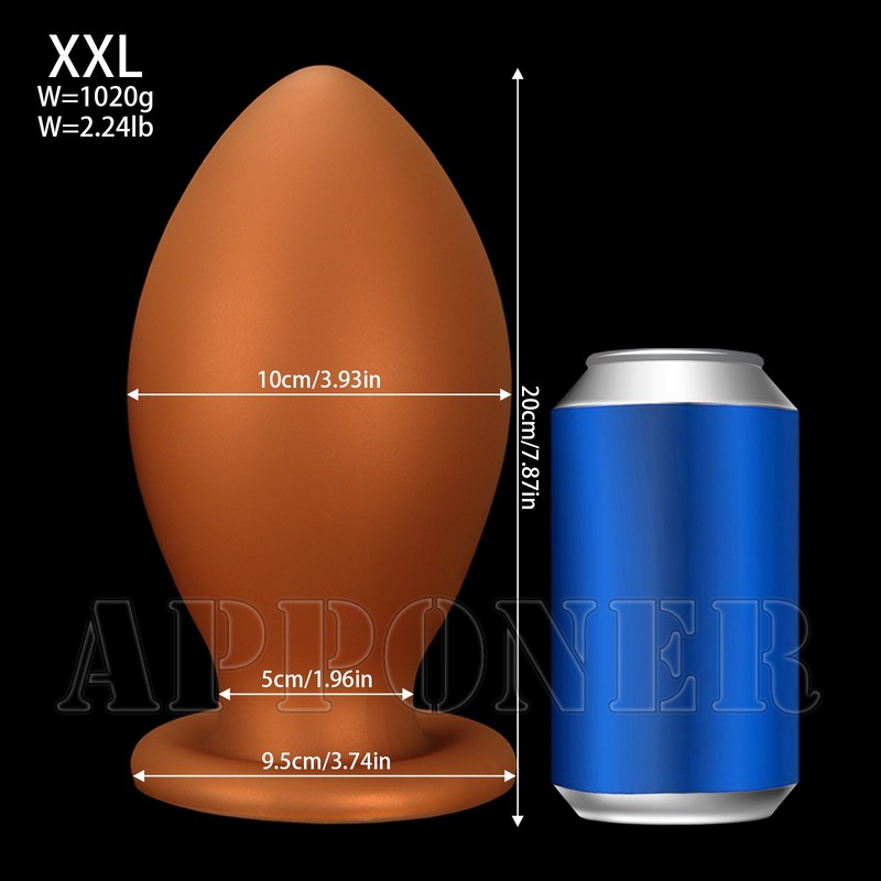 Comfortable Anal Plug Silicone Anus Dildo Wearable Anus Balls Anal Dilator Women gallery