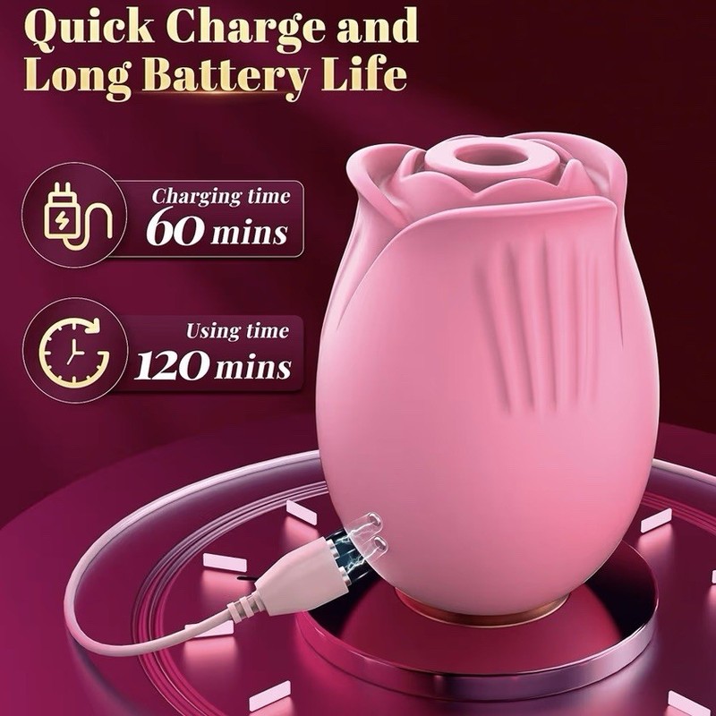 Advanced APP Control Rose Toy Vibrator | Clitoral Suction & Vibration for Women gallery