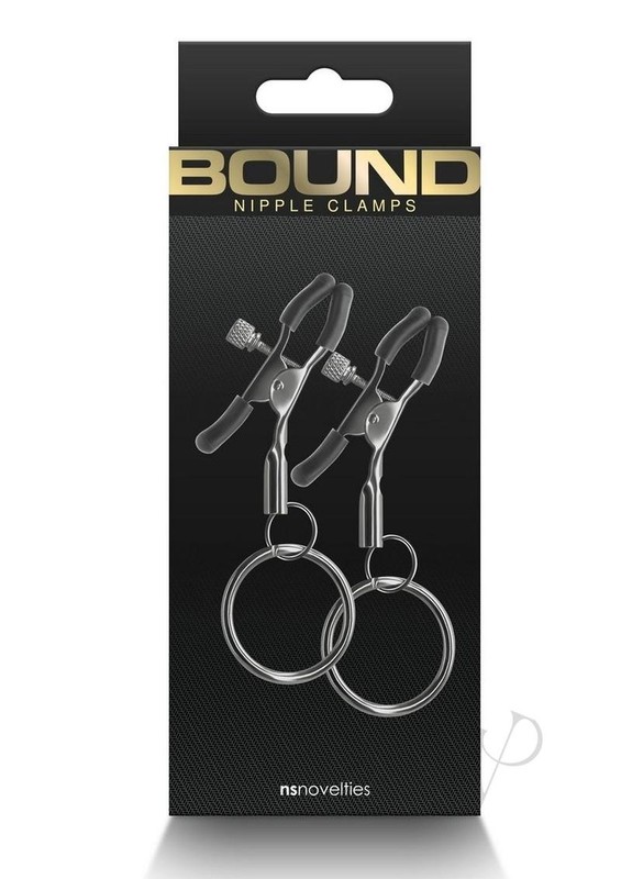 Bound Nipple Clamps C2 – Gunmetal Gray