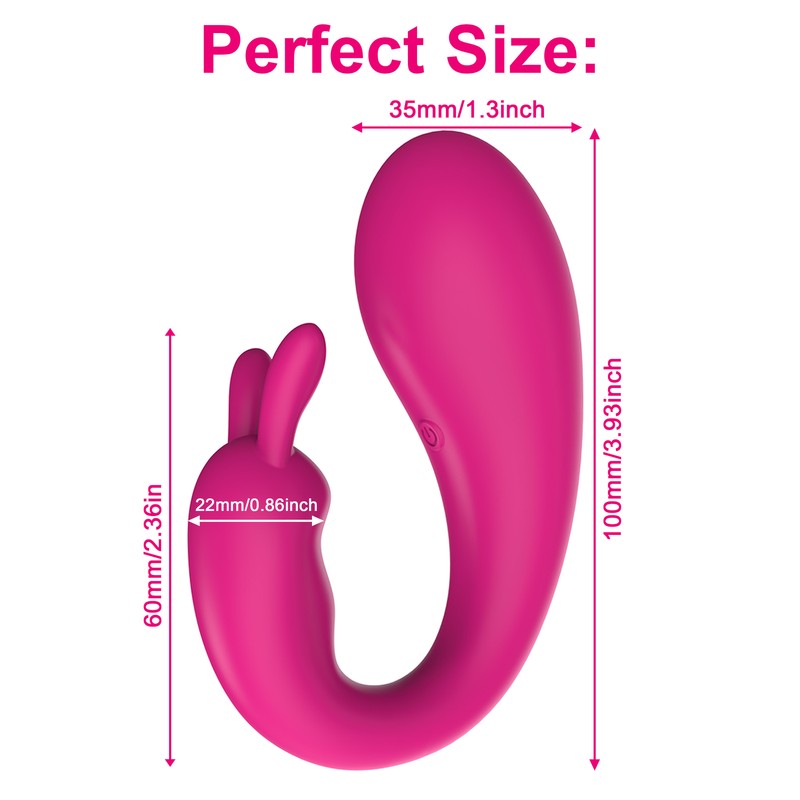 Wearable Multi-Speeds Rabbit Bullet Vibrator G-Spot Massager App Control Sex Toy gallery