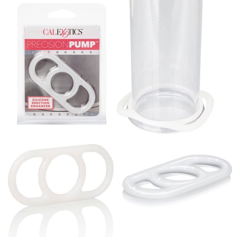 Precision Penis Pump Accessory Silicone Penis Erection Enhancer Cock Ring