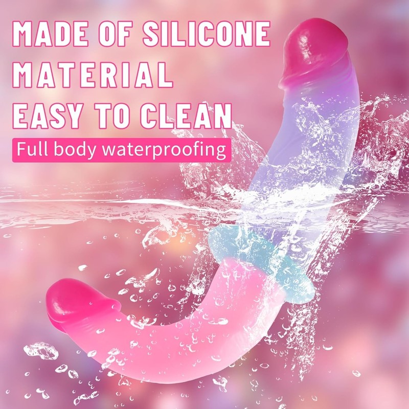 High Quality Silicone Double Ended Dildo 12 Inch Flexible Adult Toy for Pleasure gallery