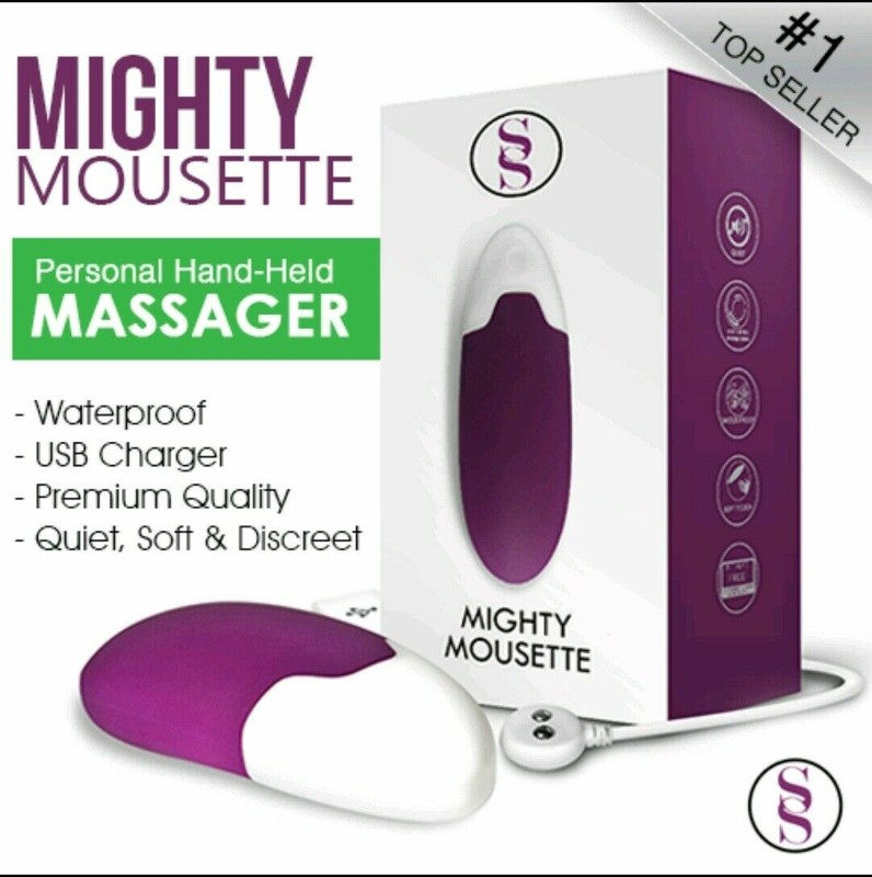 Mighty Mousette Handheld Waterproof Mini Massager, Vibrators Free Shipping