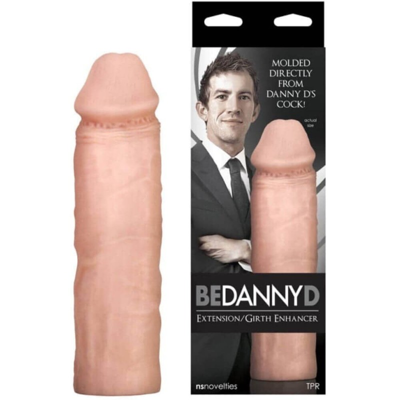NS Novelties Be Danny D Realistic Penis Extension Cock Girth Enhancer Sleeve