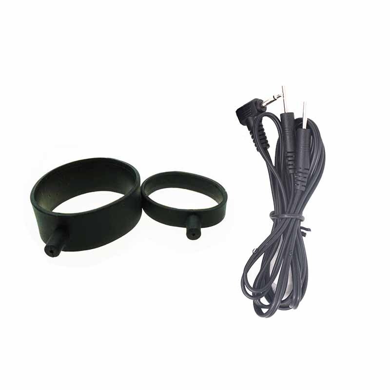 Estim Electro Conductive Silicone Rings Penis-Enhancer-Enlarger-Delay Time MALE