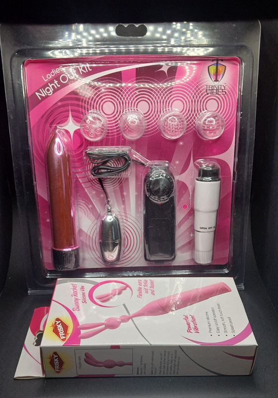 Sex Toys for adults, Trinity Vibes Ladies Night Out + Bunny Rocket Vibrators Set