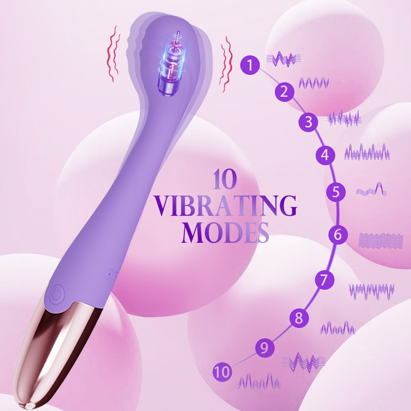 Beginner Anal Men's Health Slim/Thin Premium Prostate Massager Waterproof Wand gallery