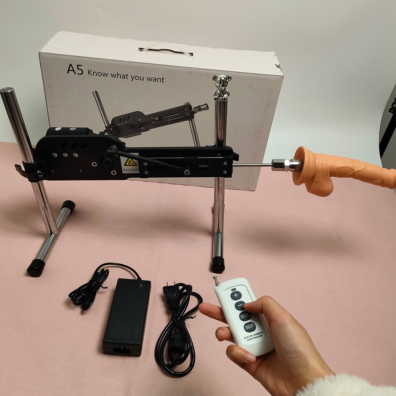 Stroke 5-9cm Sex Machine Use of Both Ends Dual Remote Control Angle Adjustable💕