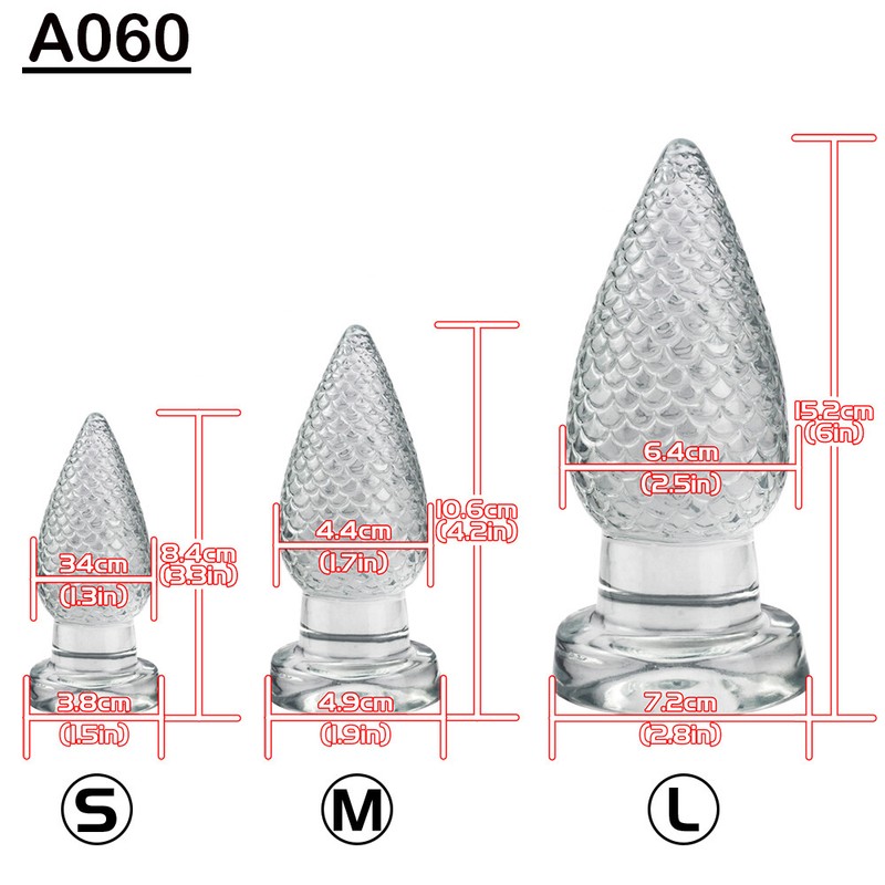 Huge Butt Anal Plug Suction Cup Dildo Dong for Women Men Sex Toy Flexible NEW gallery