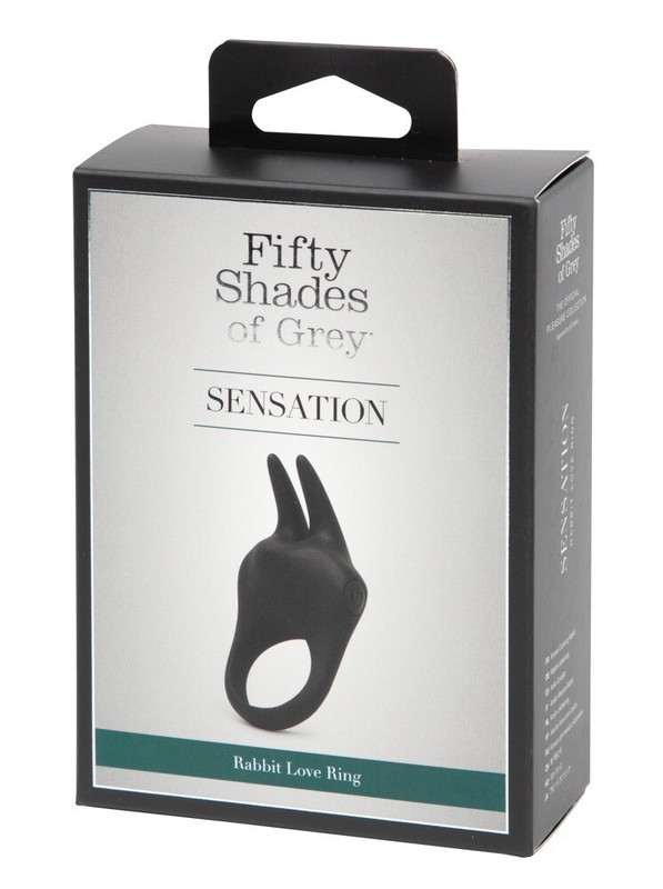 Fifty Shades Sensation Vibrating Rabbit Love Ring Rechargeable 50 Shades gallery