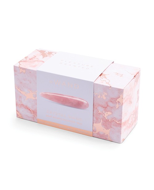 Le Wand Crystal Wand – Rose Quartz for Sensual Pleasure & Relaxing Massages