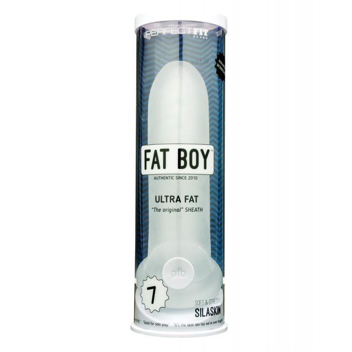 Perfect Fit Fat Boy Original Ultra Fat 7.0&Prime; – Clear