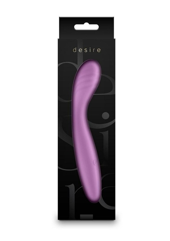Desire Sonata Rechargeable Silicone G-Spot Vibrator - Lavender gallery