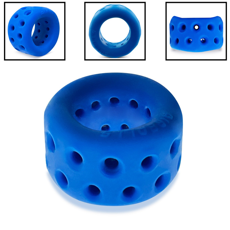 Male Balls Strecher Soft Smooth Silicone Scrotum Cock Ring Adult Sex Toy gallery