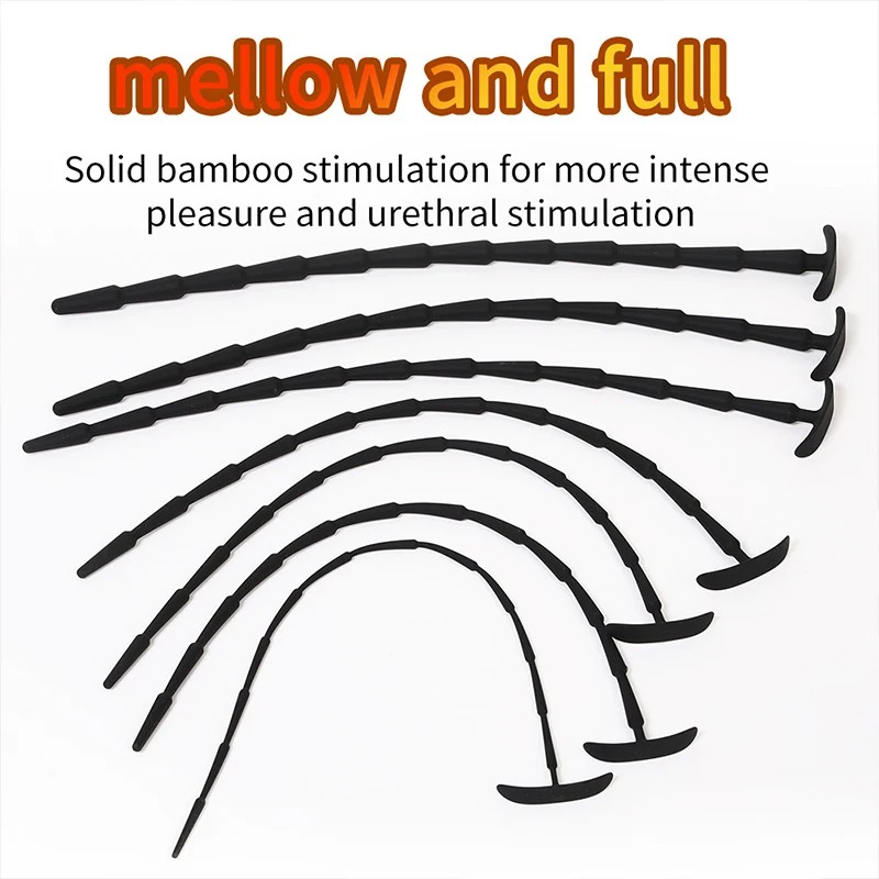 Silicone Dick Trainer Urethra Dilator Sounding Peni Plug Urethra Stretcher Toys gallery